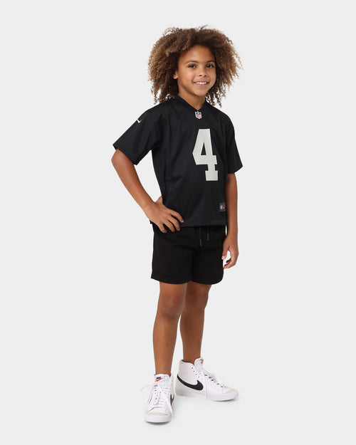 Nike Kids' Las Vegas Raiders Derek Carr #4 NFL Jersey Black