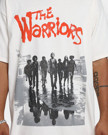 American Thrift X The Warriors Poster T-Shirt Off White