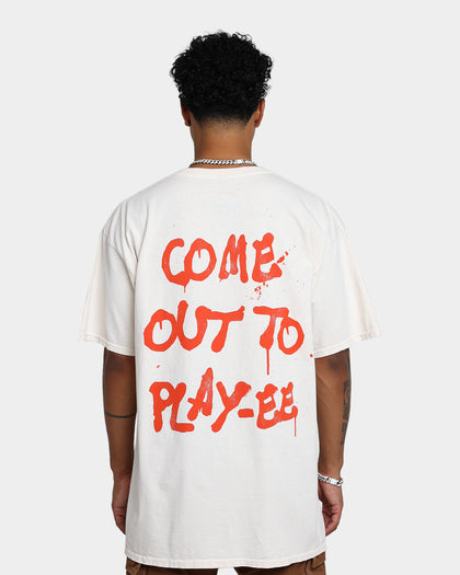 American Thrift X The Warriors Poster T-Shirt Off White