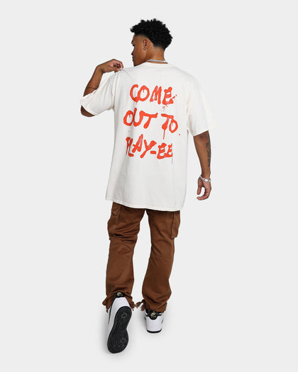 American Thrift X The Warriors Poster T-Shirt Off White