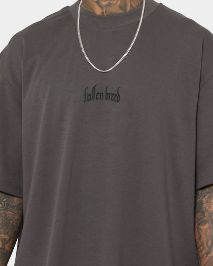 Fallen Breed Logo T-Shirt Charcoal