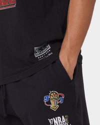 Mitchell & Ness Chicago Bulls '91-'93 Champions Muscle Vintage T-Shirt Faded Black