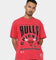 Mitchell & Ness Chicago Bulls Division Arch T-Shirt Faded Red