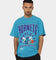 Mitchell & Ness Charlotte Hornets Division Arch T-Shirt Faded Teal