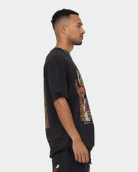 Mitchell & Ness Seattle Sonics VS Chicago Bulls 1996 Finals T-Shirt Faded Black