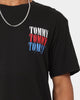 Tommy Jeans TJM Classic RWB Multi Logo T-Shirt Black