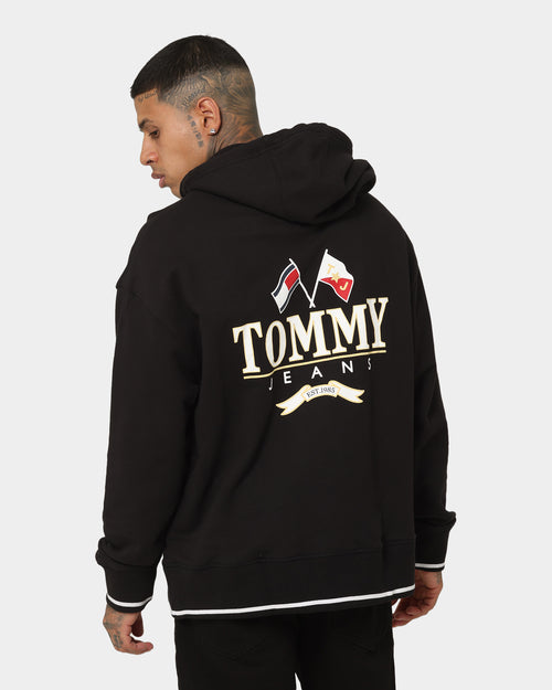 Tommy Jeans TJM Skater Prep Back Hoodie Black