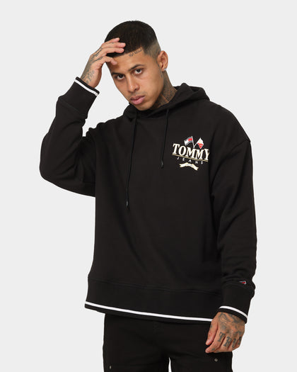 Tommy Jeans TJM Skater Prep Back Hoodie Black