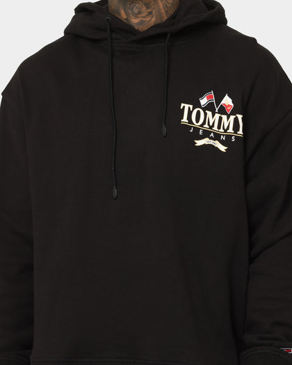 Tommy Jeans TJM Skater Prep Back Hoodie Black