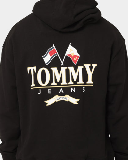 Tommy Jeans TJM Skater Prep Back Hoodie Black