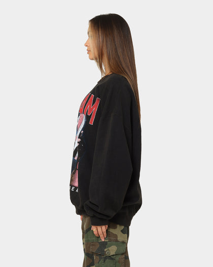 Goat Crew X Tai Tuivasa Shoeyvasa Vintage Crewneck Washed Black