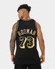 Mitchell & Ness Dennis Rodman Los Angeles Lakers Black Gold Swing Jersey Black/Gold