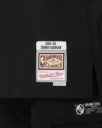 Mitchell & Ness Dennis Rodman Los Angeles Lakers Black Gold Swing Jersey Black/Gold