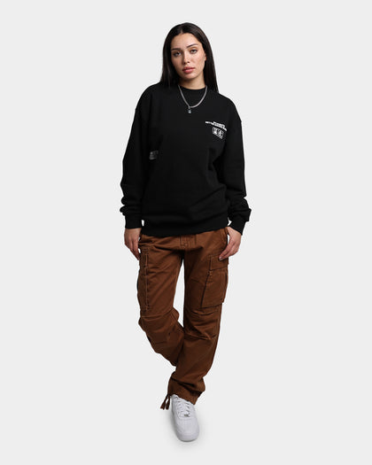 Students Golf Better Swing Bureau Crewneck Black