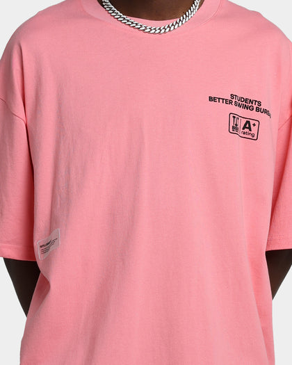 Students Golf Better Swing Bureau T-Shirt Salmon