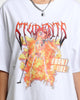 Students Golf Front 9 Fire T-Shirt White