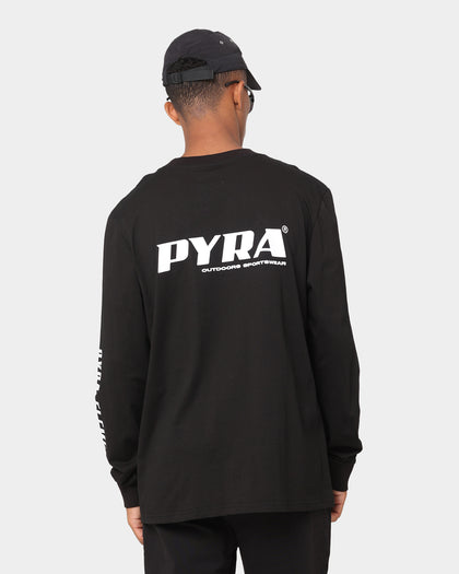 PYRA Legacy Long Sleeve T-Shirt Black/White