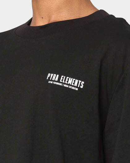 PYRA Legacy Long Sleeve T-Shirt Black/White