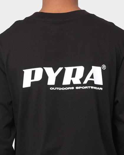 PYRA Legacy Long Sleeve T-Shirt Black/White