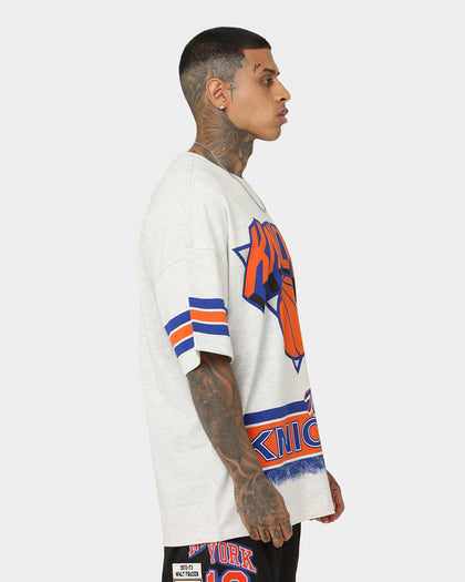 Mitchell & Ness New York Knicks Conference T-Shirt Silver Marle