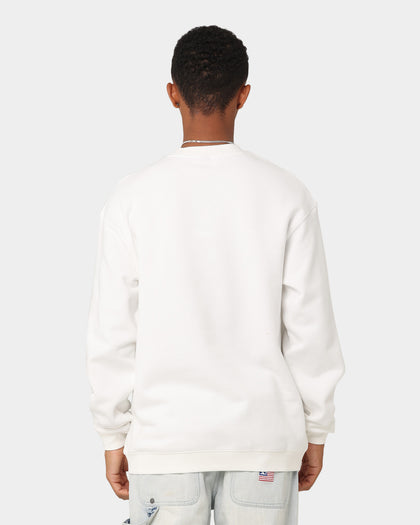 Mitchell & Ness New York Knicks Division Champions Crewneck Vintage White