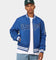Majestic Athletic Los Angeles Dodgers Tonals Quilted Varsity Jacket Royal
