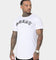 Saint Morta Gothic Paisley El Duplo Short Sleeve T-Shirt White/Black