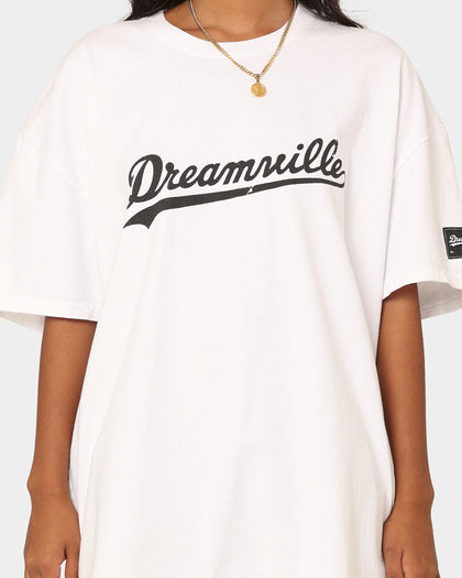 Dreamville Dreamville Logo Vintage T-Shirt Off White
