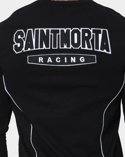 Saint Morta Pro Racing Long Sleeve T-Shirt Black