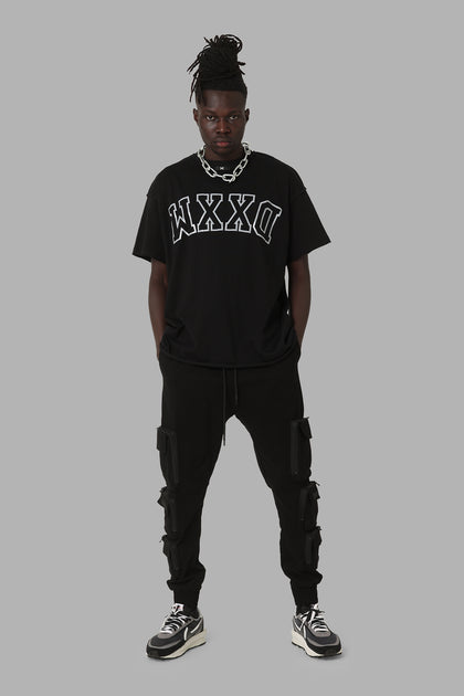 DXXMLife L-6 A Hi Vis Oversized T-Shirt Black