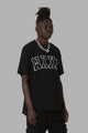 DXXMLife L-6 A Hi Vis Oversized T-Shirt Black