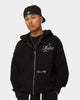Loiter Paradise Zip Hoodie Off Black