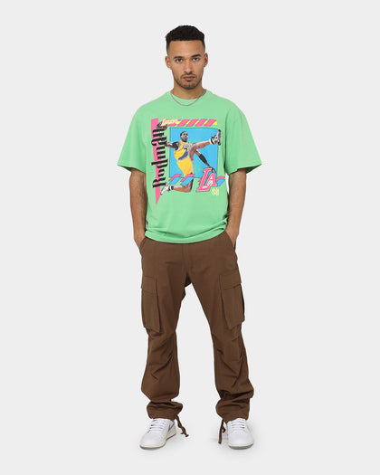Mitchell & Ness Dennis Rodman Los Angeles Lakers Player Vibes T-Shirt Neon Green