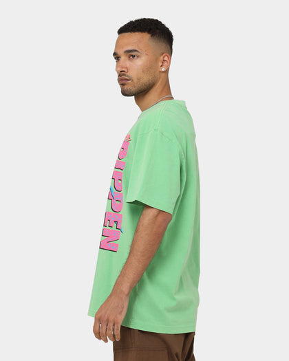 Mitchell & Ness Scottie Pippen Chicago Bulls Player Vibes T-Shirt Neon Green