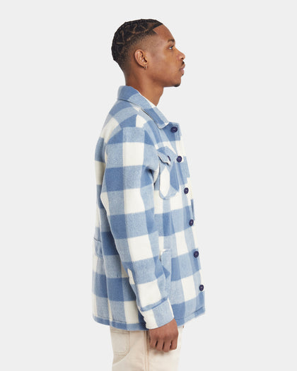 XXIII Mikhail Plaid Jacket Blue/White