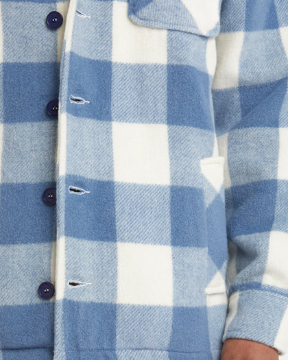 XXIII Mikhail Plaid Jacket Blue/White