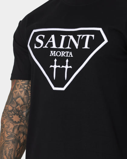 Saint Morta Liberty Lafayette T-Shirt Black/White
