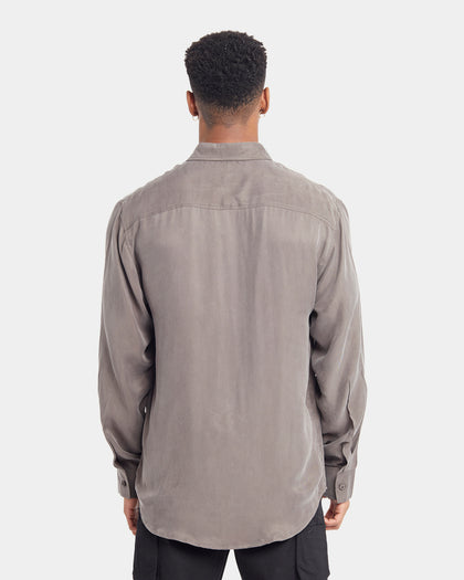 XXIII Nathan Button Up Shirt Charcoal