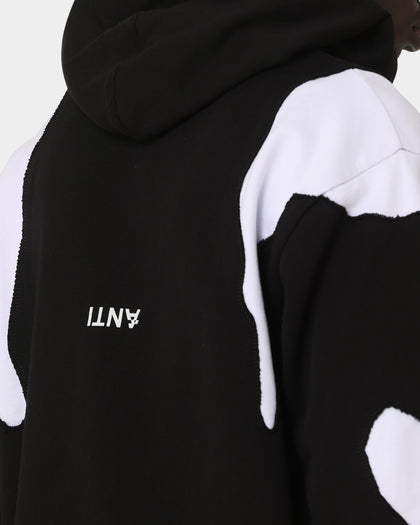 The Anti Order Deconstruction Hoodie Black/White