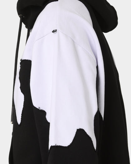 The Anti Order Deconstruction Hoodie Black/White