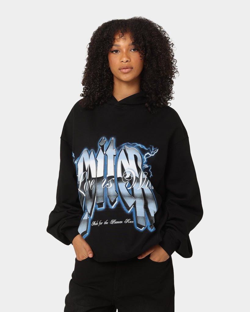 Loiter Love Is War Hoodie Black Culture Kings