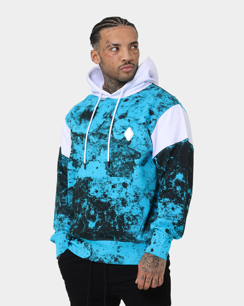 Saint Morta Acid Hoodie Cyan/White/Black