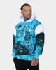 Saint Morta Acid Hoodie Cyan/White/Black