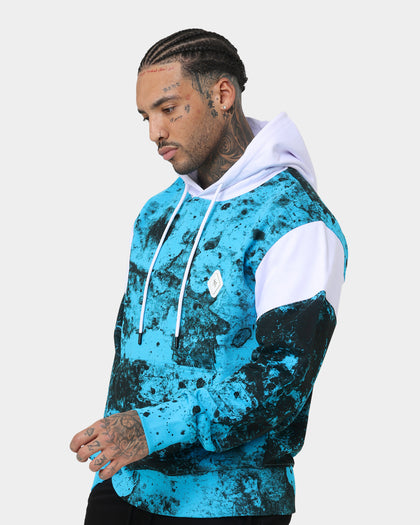 Saint Morta Acid Hoodie Cyan/White/Black