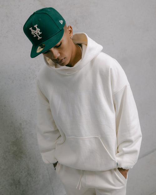 Carre Champs Oversized Superior Hoodie Off White