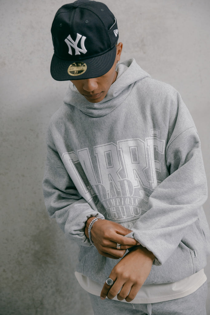 Carre Champs Oversized Superior Hoodie Grey Marle | Culture Kings