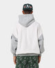 Carre Team Two Tone Oversized Hoodie Grey Marle