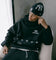 Carré Enhanced Oversized Superior Hoodie Black