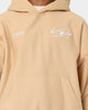 Carré Star Sign Oversized Hoodie Dark Tan