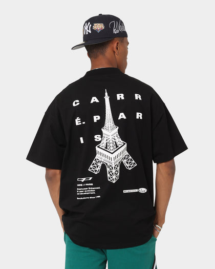 Carré Enhanced Oversized T-Shirt Black